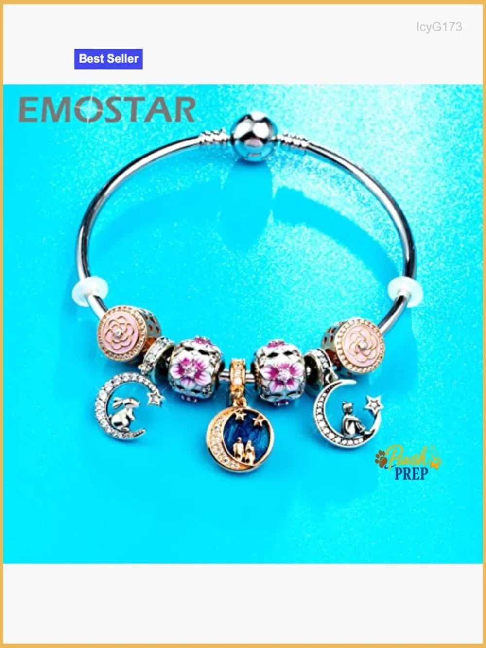 Sterling Silver Animal Charm Fit Pandora Bracelet - Picture 4 of 5